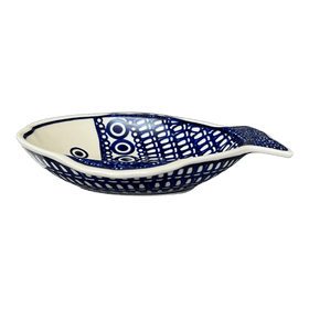 Polish Pottery Small Fish Platter (Gothic) | S014T-13 Additional Image at PolishPotteryOutlet.com