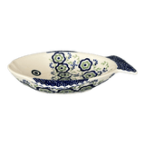 Platter, Fish-Shaped, Small in "Green Tea Garden" by Manufaktura | S014T-14