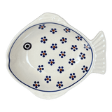 Platter, Fish-Shaped, Small in "Petite Floral" by Manufaktura | S014T-64