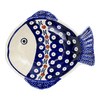 Polish Pottery Small Fish Platter (Mosquito) | S014T-70 at PolishPotteryOutlet.com