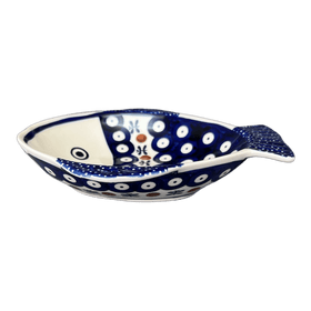 Polish Pottery Small Fish Platter (Mosquito) | S014T-70 Additional Image at PolishPotteryOutlet.com