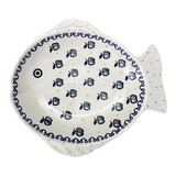 Platter, Fish-Shaped, Large, 9.5" x 8.25" in "" by Manufaktura | S015T-15