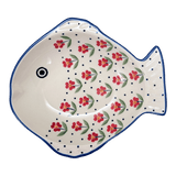 Platter, Fish-Shaped, Large, 9.5" x 8.25" in "Simply Beautiful" by Manufaktura | S015T-AC61