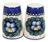 Salt & Pepper, 3.75" in "Pansies" by Manufaktura | S086S-JZB