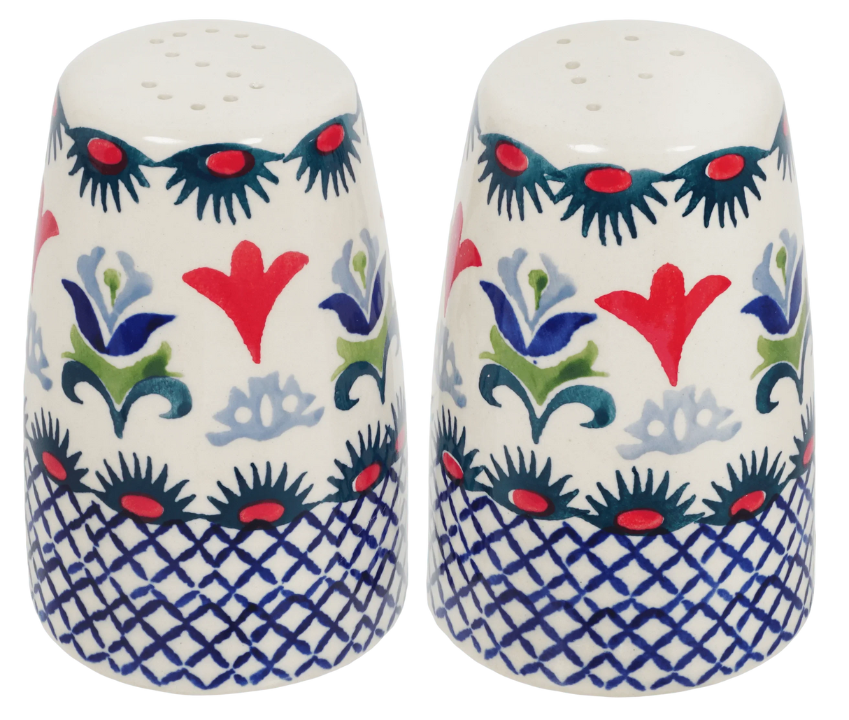 Salt & Pepper, 3.75" in "Scandinavian Scarlet" by Manufaktura | S086U-P295