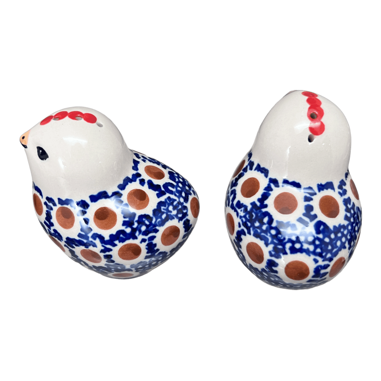 Salt & Pepper, Birds in "Chocolate Drop" by Manufaktura | S087T-55