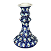 Polish Pottery Tall Candlestick (Fish Eyes) | S124T-31 at PolishPotteryOutlet.com