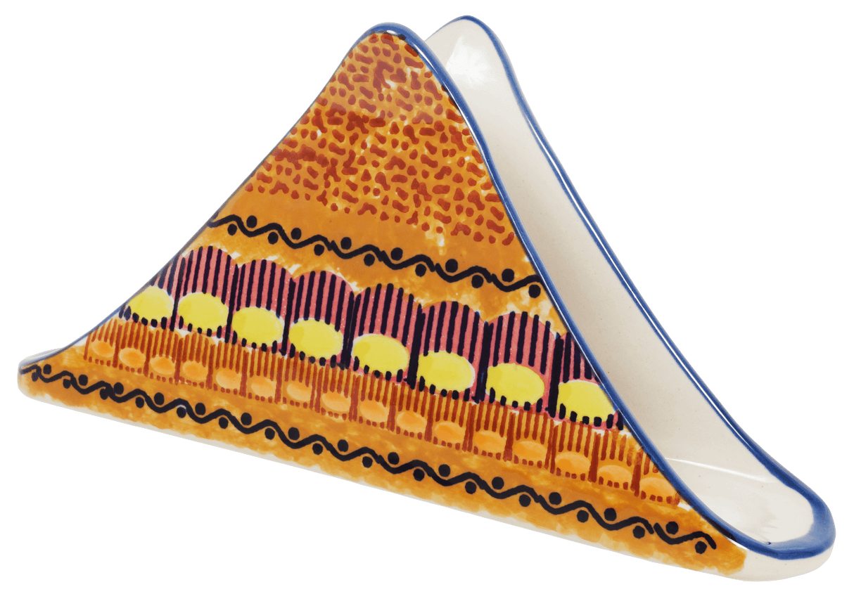 Napkin Holder, 8" in "Desert Sunrise" by Manufaktura | S133U-KLJ