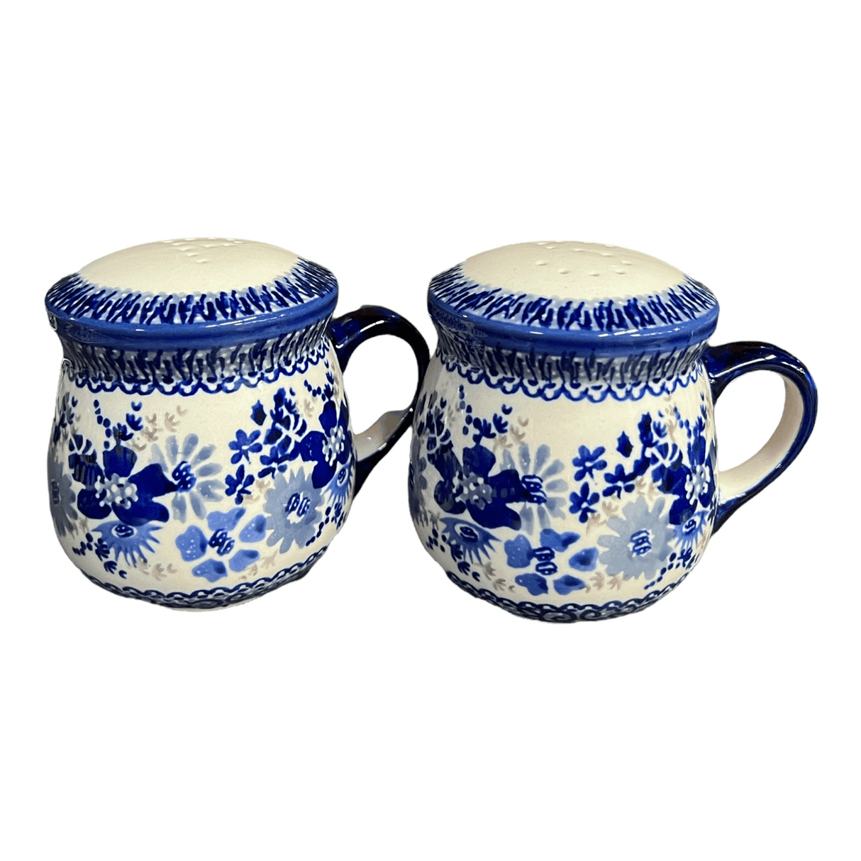Salt & Pepper, Mug, 4" in "Blue Life" by Manufaktura | S138S-EO39