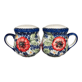 Salt & Pepper, Mug, 4" in "Poppies & Posies" by Manufaktura | S138S-IM02