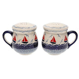 Salt & Pepper, Mug, 4" in "Smooth Seas" by Manufaktura | S138T-DPML