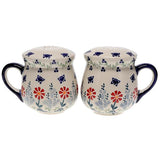 Salt & Pepper, Mug, 4" in "Butterfly Blossoms" by Manufaktura | S138T-MM02