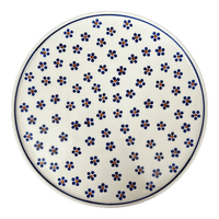 A picture of a Polish Pottery Charcuterie Tray (Petite Floral) | T113T-64 as shown at PolishPotteryOutlet.com/products/charcuterie-tray-petite-floral-t113t-64