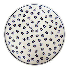Polish Pottery 9.5" Round Tray (Petite Floral) | T116T-64 Additional Image at PolishPotteryOutlet.com