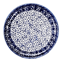 A picture of a Polish Pottery Tiny Round Tray (Sea Foam) | T114T-MAGM as shown at PolishPotteryOutlet.com/products/tiny-round-tray-sea-foam-t114t-magm