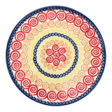 Tray, Round, 9" in "Psychedelic Swirl" by Manufaktura | T115M-CMZK