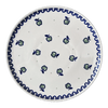 Polish Pottery 9" Round Tray (Green Apple) | T115T-15 at PolishPotteryOutlet.com