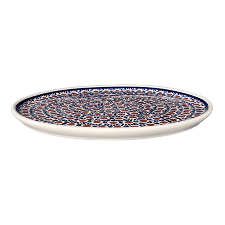 Tray, Round, 9" in "Chocolate Drop" by Manufaktura | T115T-55