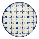 Tray, Round, 9" in "Diamond Quilt" by Manufaktura | T115U-AS67