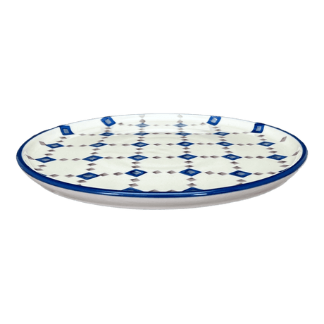 Tray, Round, 9" in "Diamond Quilt" by Manufaktura | T115U-AS67