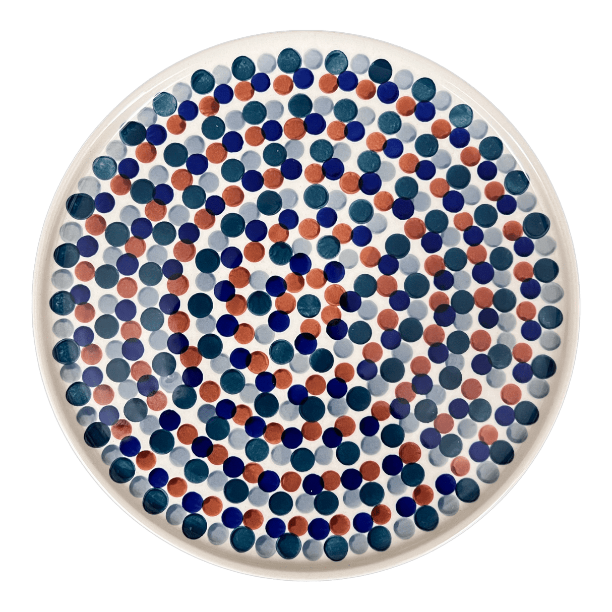 Tray, Round, 9" in "Fall Confetti" by Manufaktura | T115U-BM01