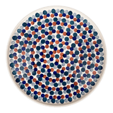 Tray, Round, 9" in "Fall Confetti" by Manufaktura | T115U-BM01