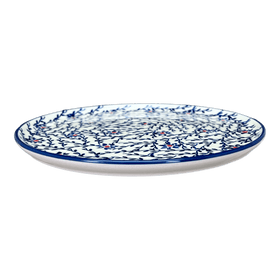 Polish Pottery 9" Round Tray (Blue Canopy) | T115U-IS04 Additional Image at PolishPotteryOutlet.com