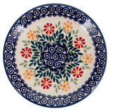 Plate, Round, Dessert, 6.5" in "Flower Power" by Manufaktura | T130T-JS14