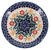 Polish Pottery 6.5" Dessert Plate (Flower Power) | T130T-JS14 at PolishPotteryOutlet.com