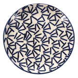 Plate, Round, Dessert, 7.25" in "Cobalt Gears" by Manufaktura | T131U-AS68