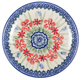 Plate, Round, Dessert, 7.25" in "Lily in the Grass" by Manufaktura | T131S-EO33