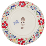 Plate, Round, Dessert, 7.25" in "Full Bloom" by Manufaktura | T131S-EO34