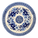 Plate, Round, Dessert, 7.25" in "Blue Life" by Manufaktura | T131S-EO39