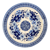 A picture of a Polish Pottery 7.25" Dessert Plate (Blue Life) | T131S-EO39 as shown at PolishPotteryOutlet.com/products/7-25-dessert-plate-blue-life