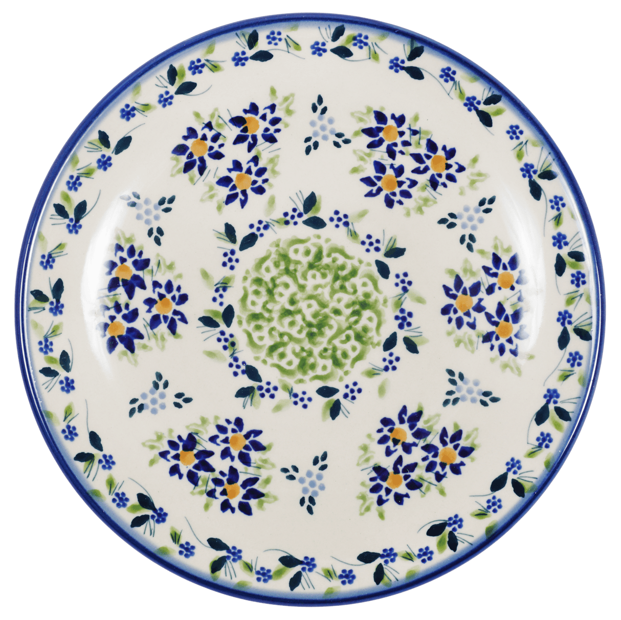 Plate, Round, Dessert, 7.25" in "Garden Splendor" by Manufaktura | T131S-GM11