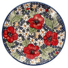 Polish Pottery 7.25" Dessert Plate (Poppies & Posies) | T131S-IM02 at PolishPotteryOutlet.com