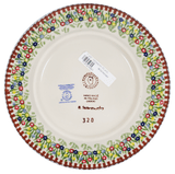 Plate, Round, Dessert, 7.25" in "Wild Horses" by Manufaktura | T131S-INK1