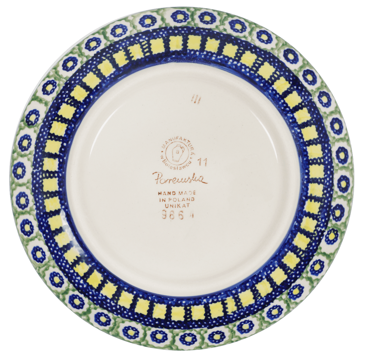 Plate, Round, Dessert, 7.25" in "Ivy League" by Manufaktura | T131S-IV