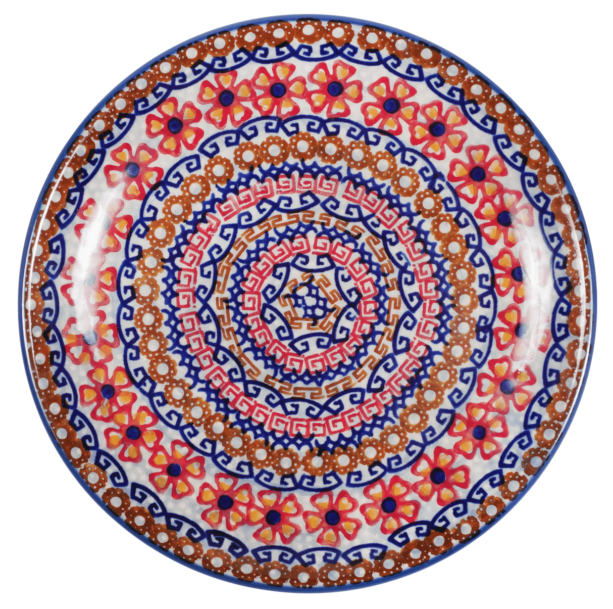 Plate, Round, Dessert, 7.25" in "Sweet Symphony" by Manufaktura | T131S-IZ15