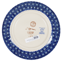 A picture of a Polish Pottery 7.25" Dessert Plate (Brilliant Bouquet) | T131S-J113 as shown at PolishPotteryOutlet.com/products/7-25-dessert-plate-brilliant-bouquet