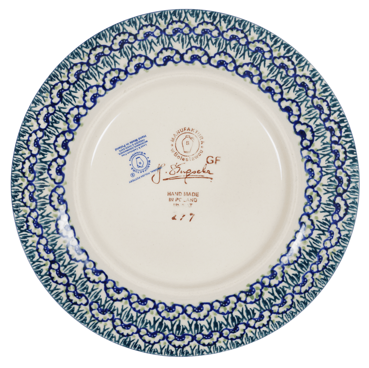 Plate, Round, Dessert, 7.25" in "Field of Dreams" by Manufaktura | T131S-JZ24