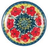 Plate, Round, Dessert, 7.25" in "Poppies in Bloom" by Manufaktura | T131S-JZ34