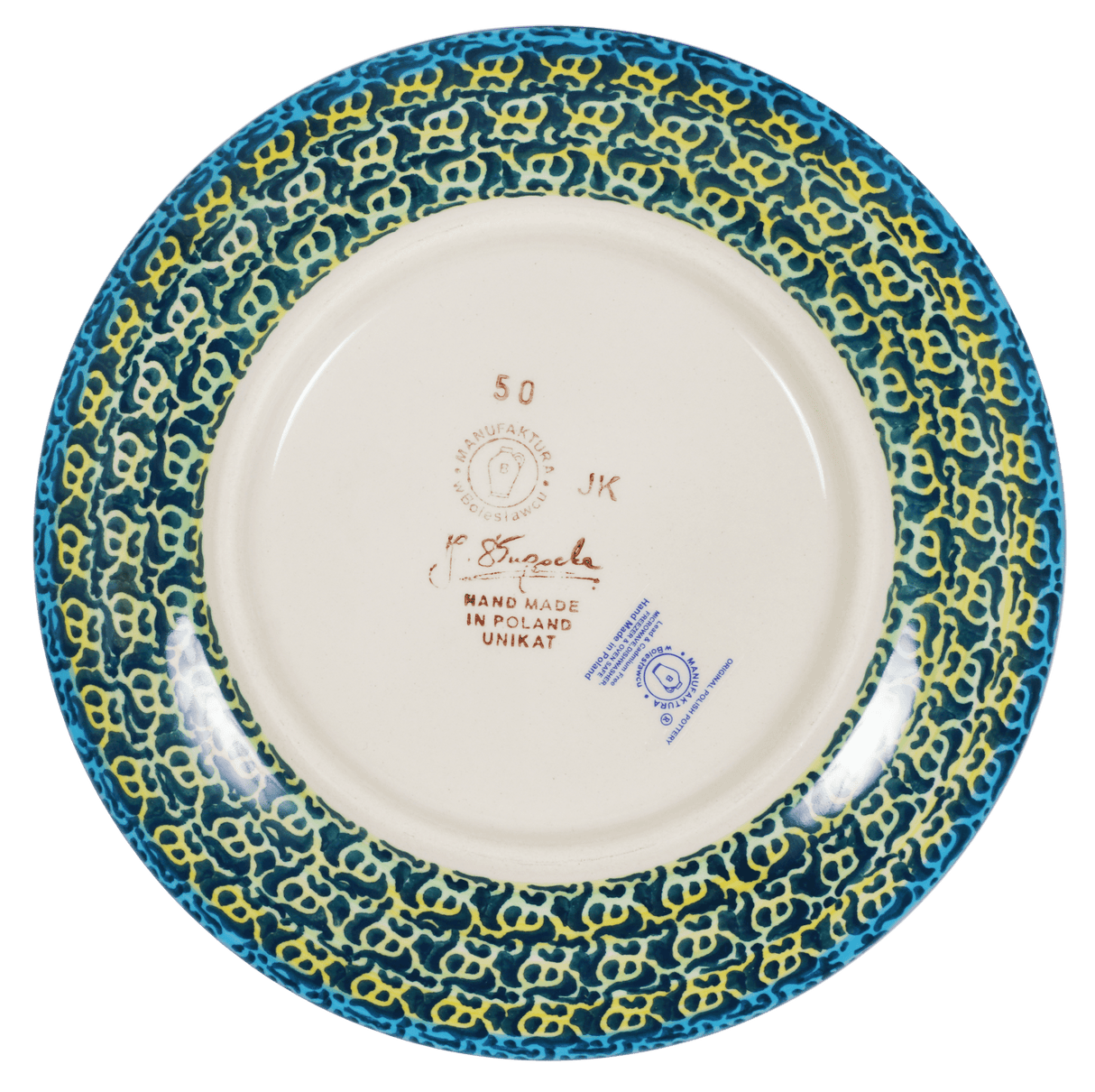 Plate, Round, Dessert, 7.25" in "Poppies in Bloom" by Manufaktura | T131S-JZ34