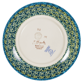 Polish Pottery 7.25" Dessert Plate (Poppies in Bloom) | T131S-JZ34 Additional Image at PolishPotteryOutlet.com