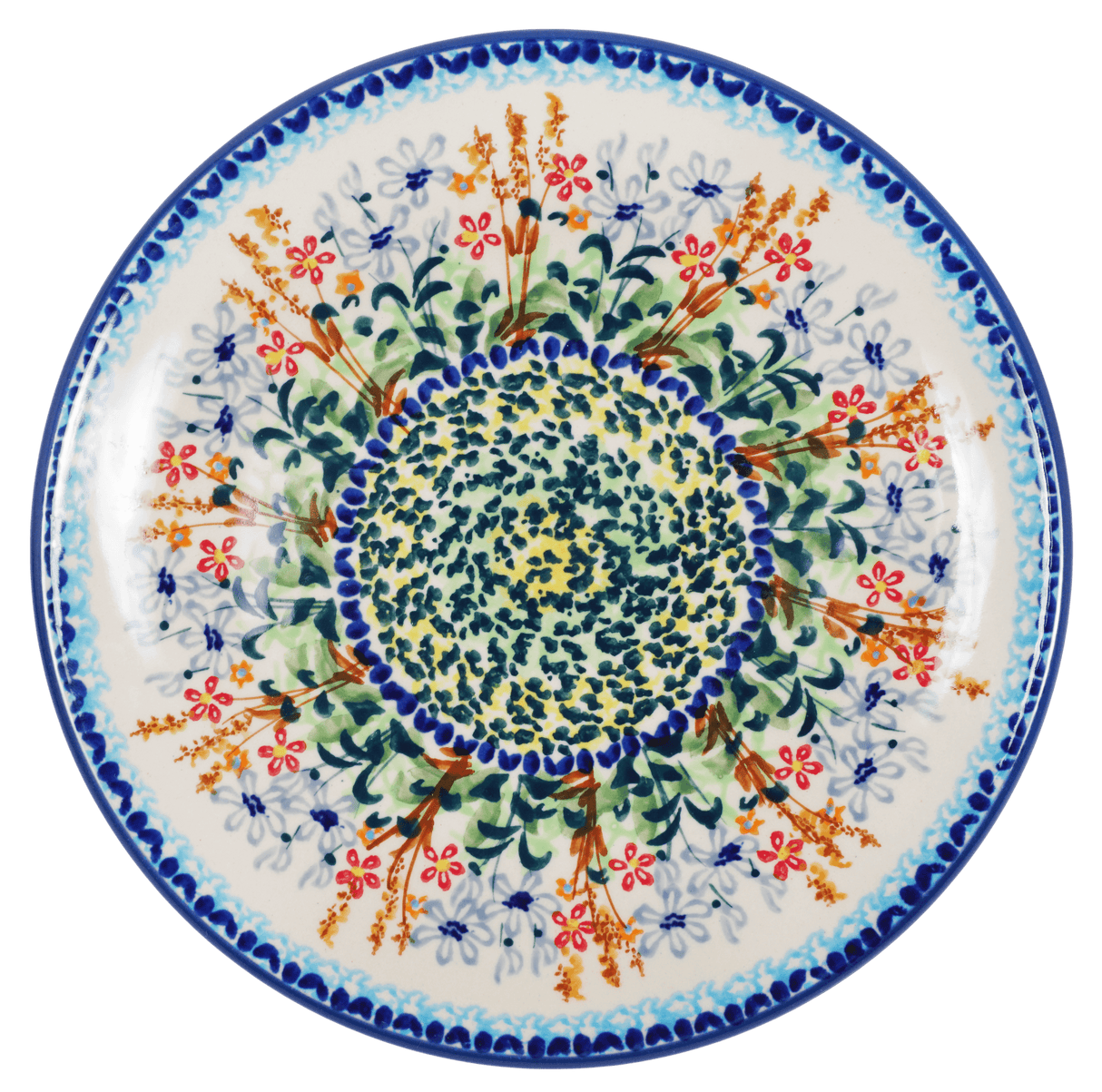 Plate, Round, Dessert, 7.25" in "Pastel Garden" by Manufaktura | T131S-JZ38