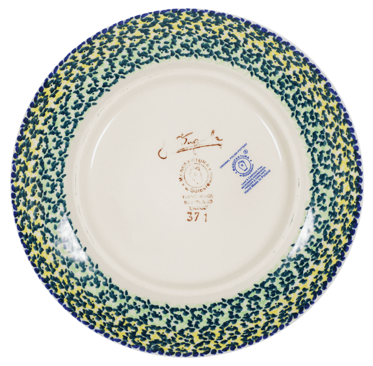 Plate, Round, Dessert, 7.25" in "Pastel Garden" by Manufaktura | T131S-JZ38