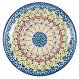 Plate, Round, Dessert, 7.25" in "Sunny Border" by Manufaktura | T131S-JZ41