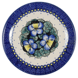 Plate, Round, Dessert, 7.25" in "Pansies" by Manufaktura | T131S-JZB