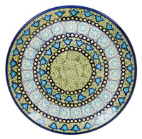 A picture of a Polish Pottery 7.25" Dessert Plate (Blue Bells) | T131S-KLDN as shown at PolishPotteryOutlet.com/products/725-dessert-plate-blue-bells