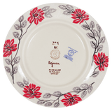 Plate, Round, Dessert, 7.25" in "Evening Blossoms" by Manufaktura | T131S-KS01